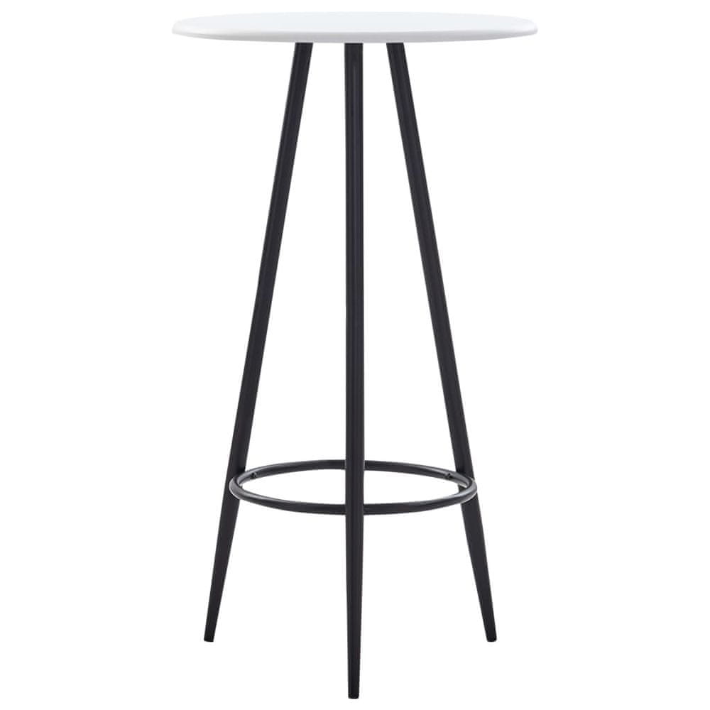 Petromila vidaXL Barový stôl biely 60x107,5 cm MDF